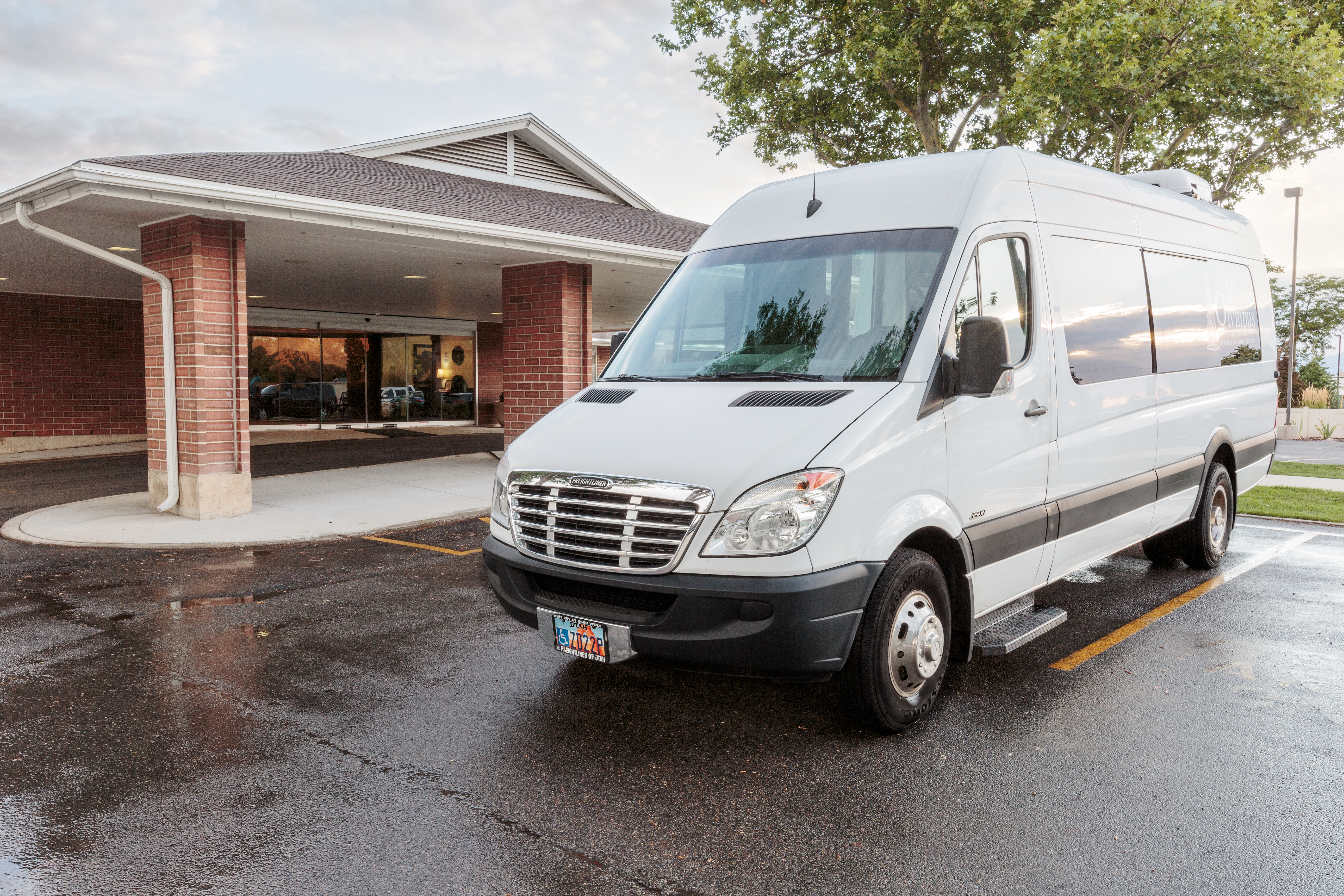 Resident transportation van
